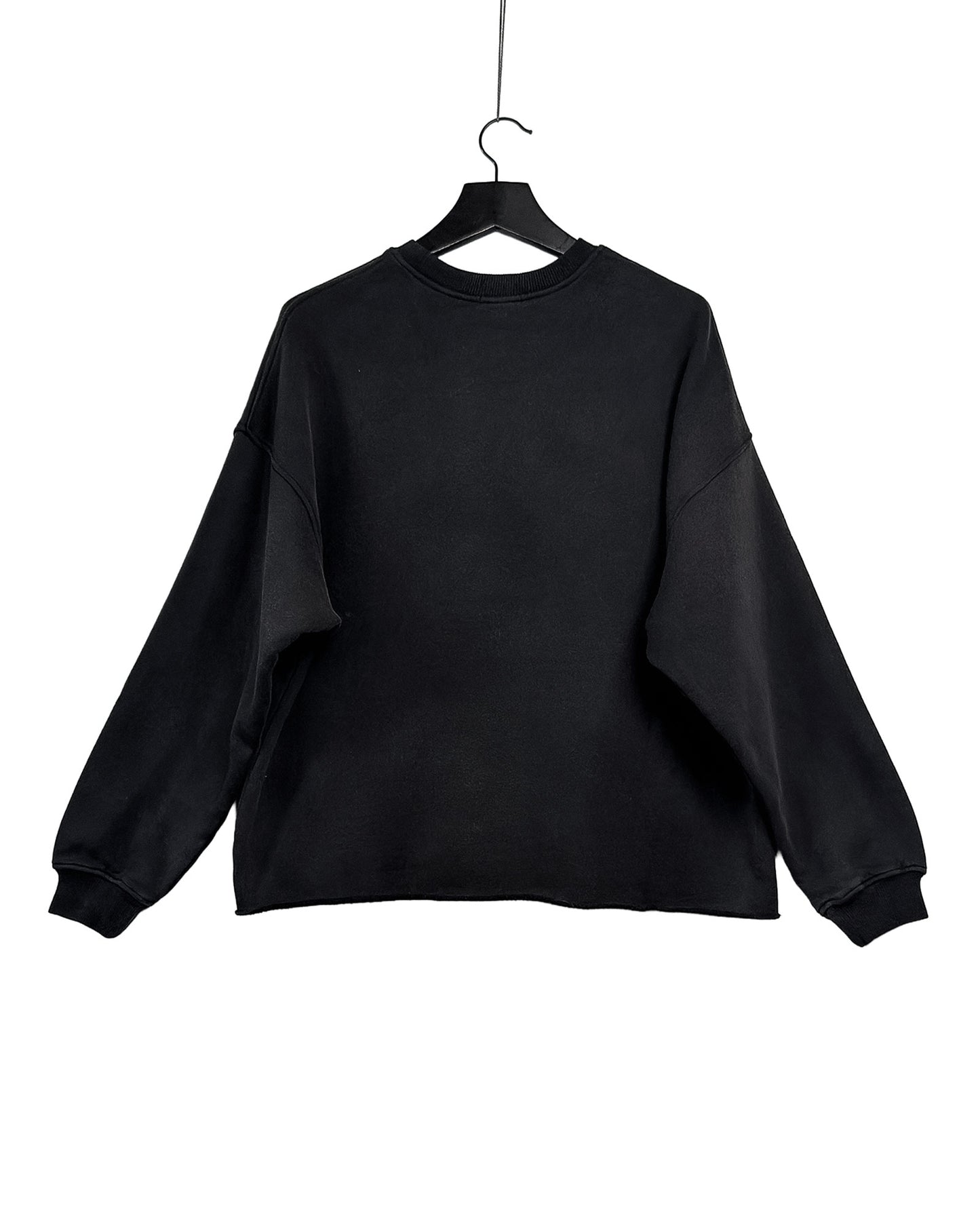 K bye oversized cut-off crewneck