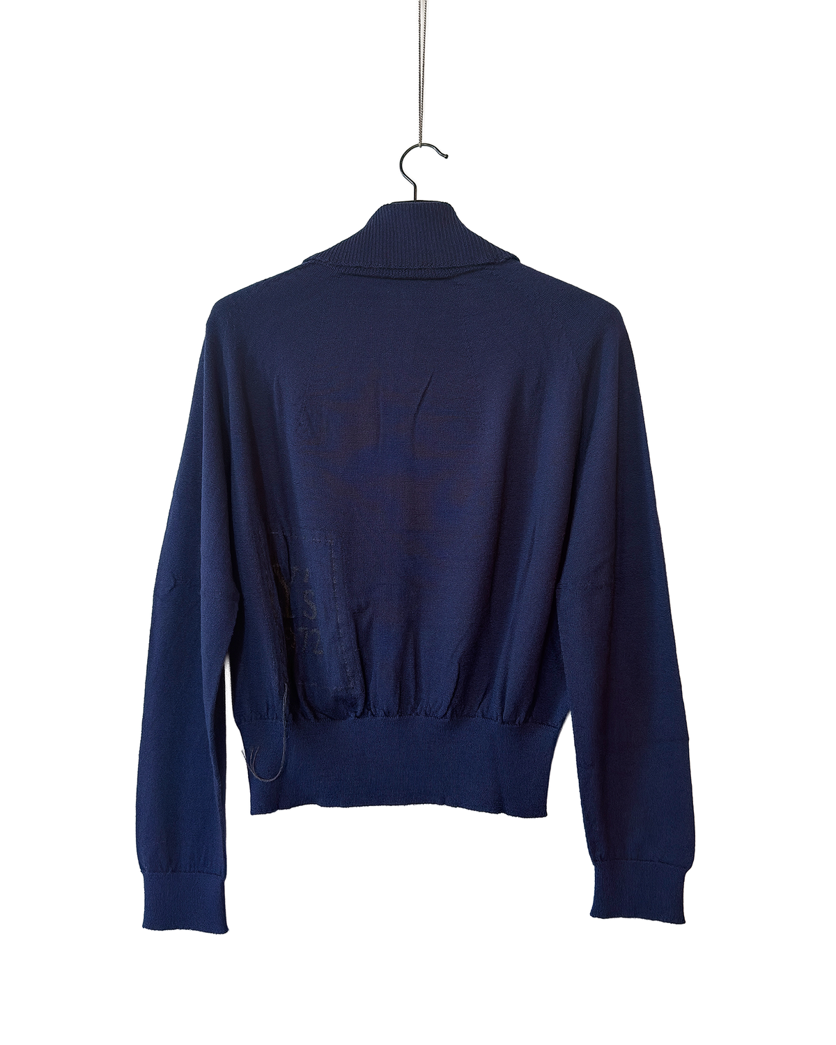 Wg collar logo cardigan