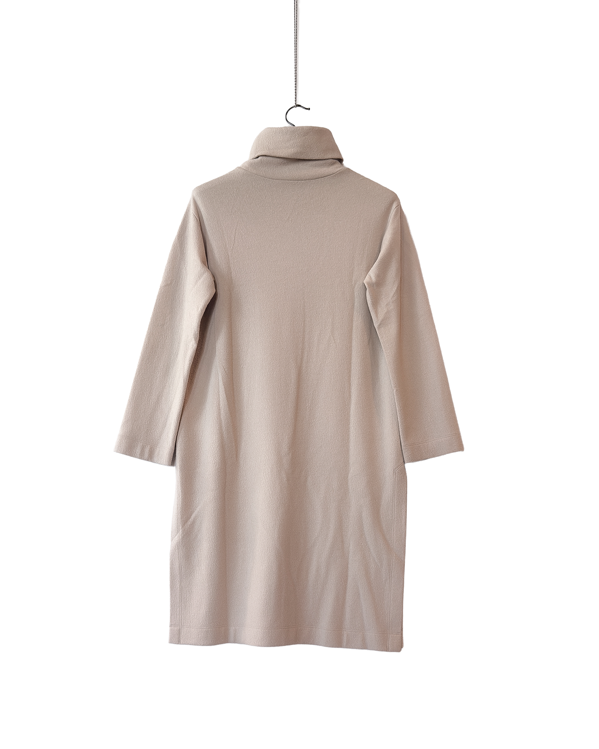 Wool air long jersey turtle top