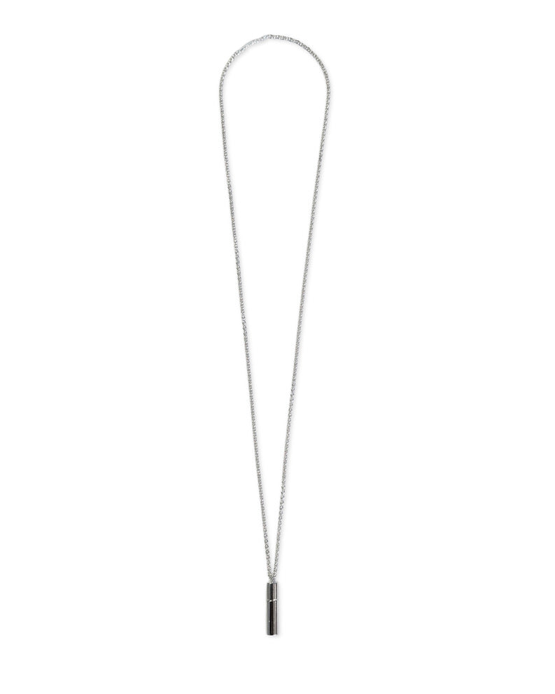 Capsule necklace brass