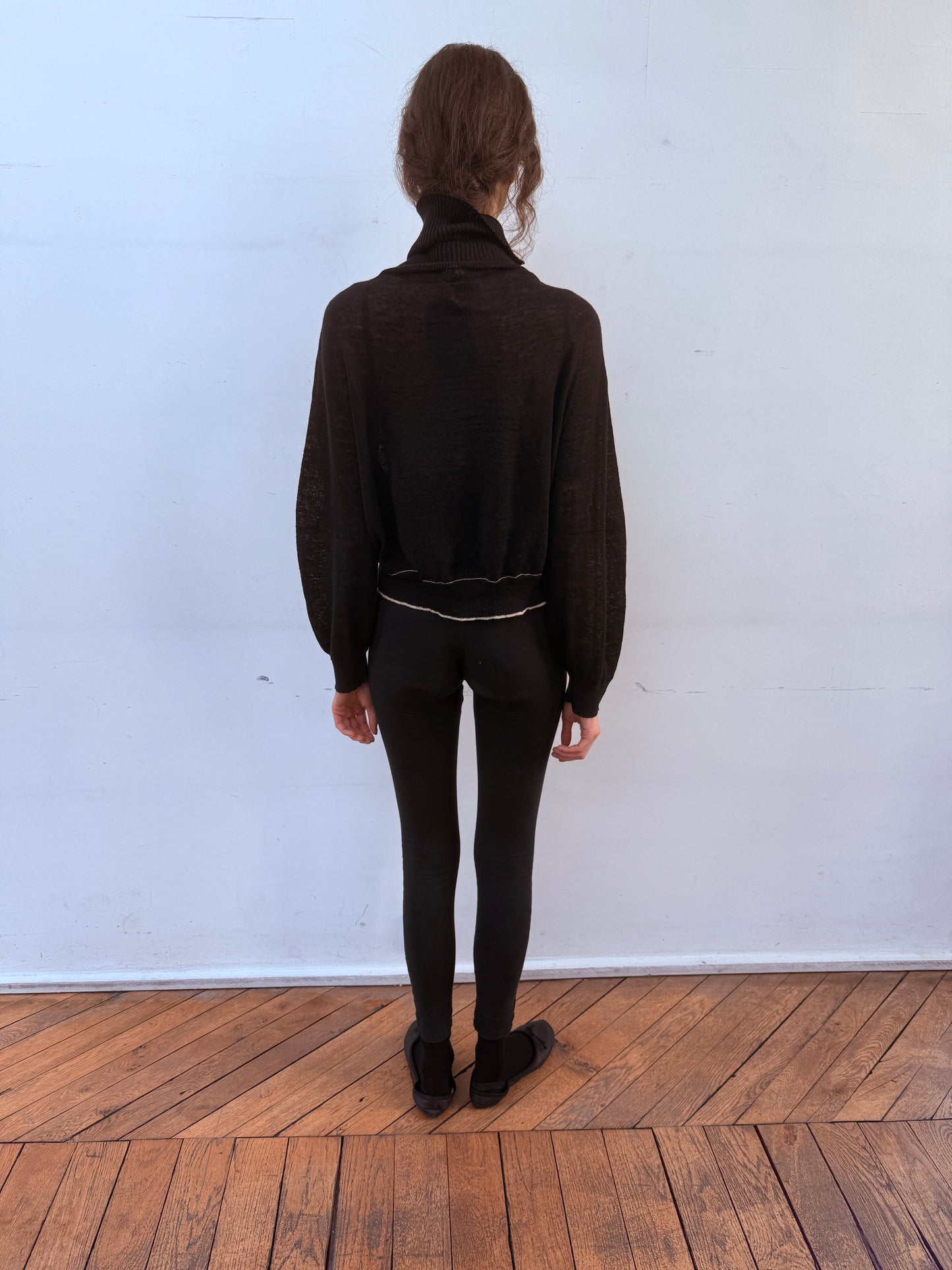 WG cardigan with collar