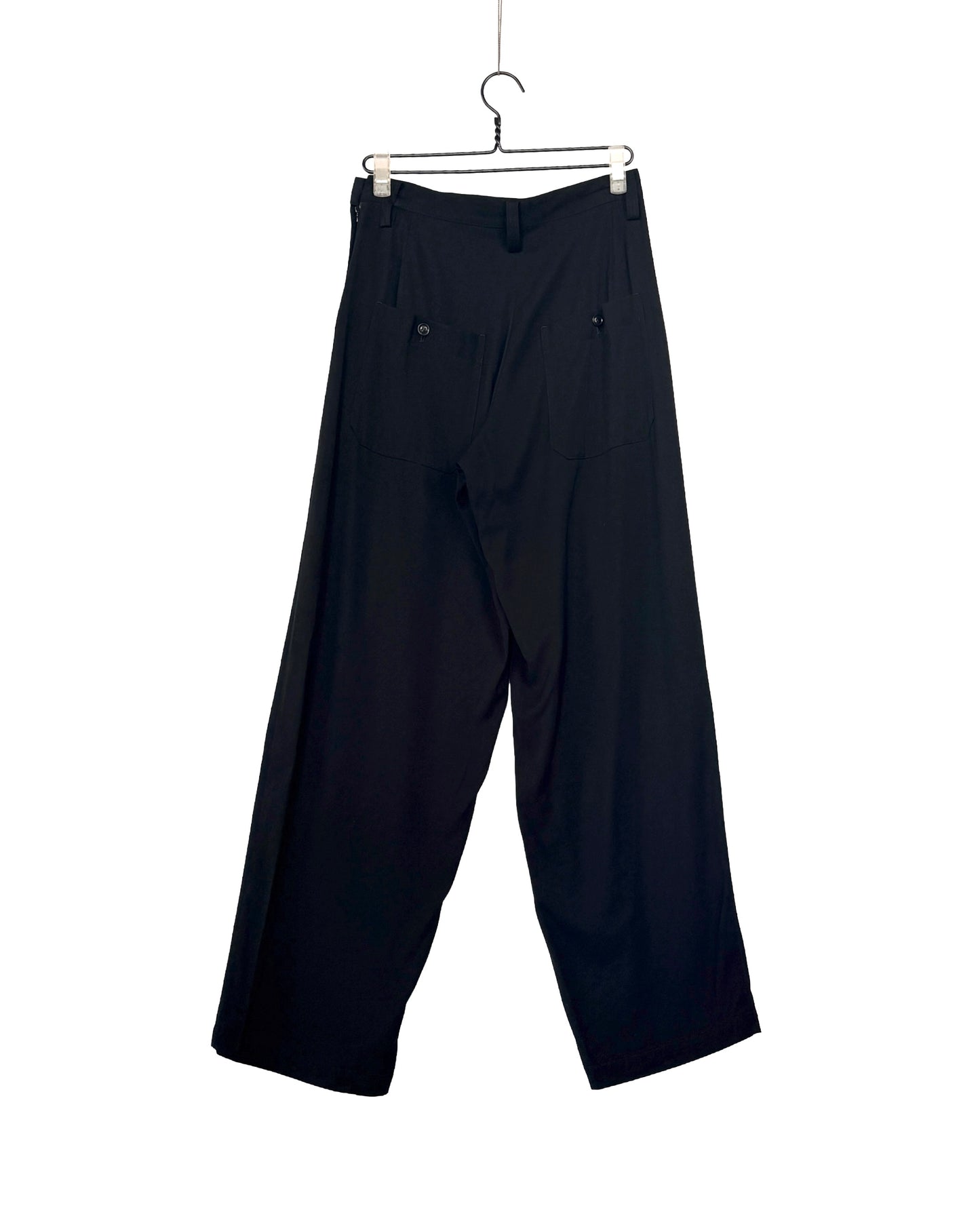 U-1 tuck side open pants