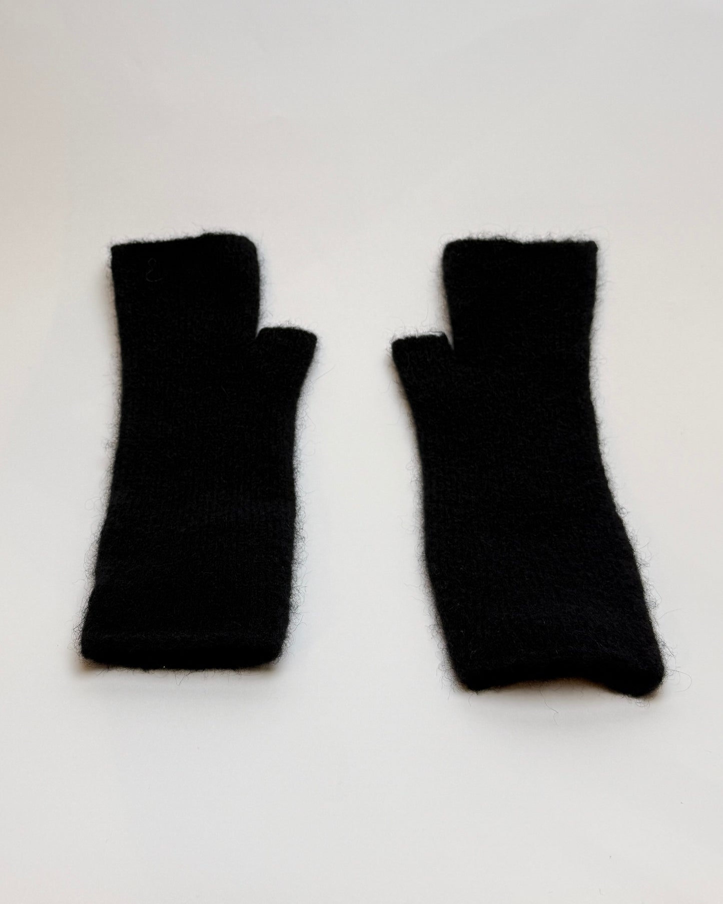 Yak fingerless gloves
