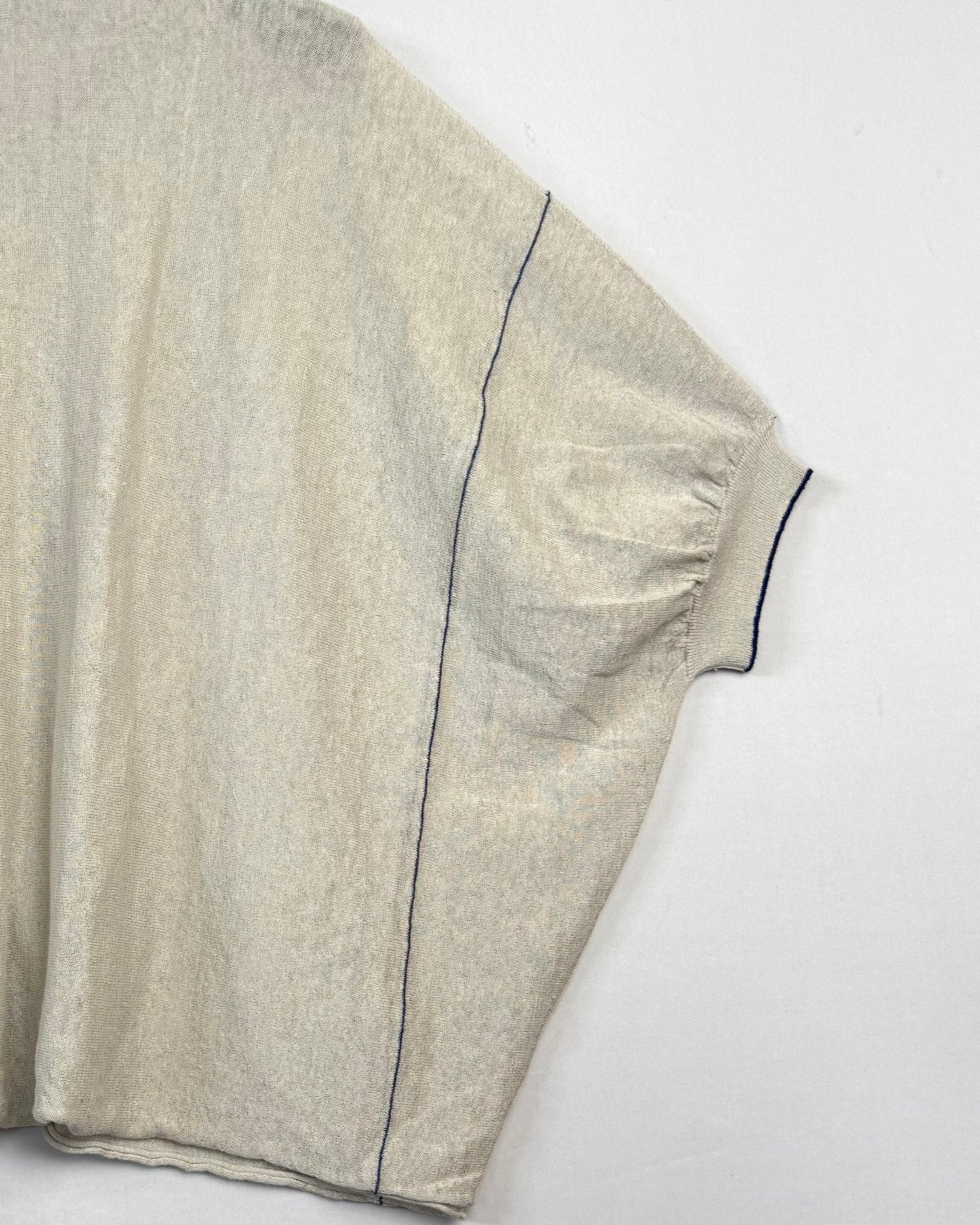 WG 1/2 sleeve big cardigan