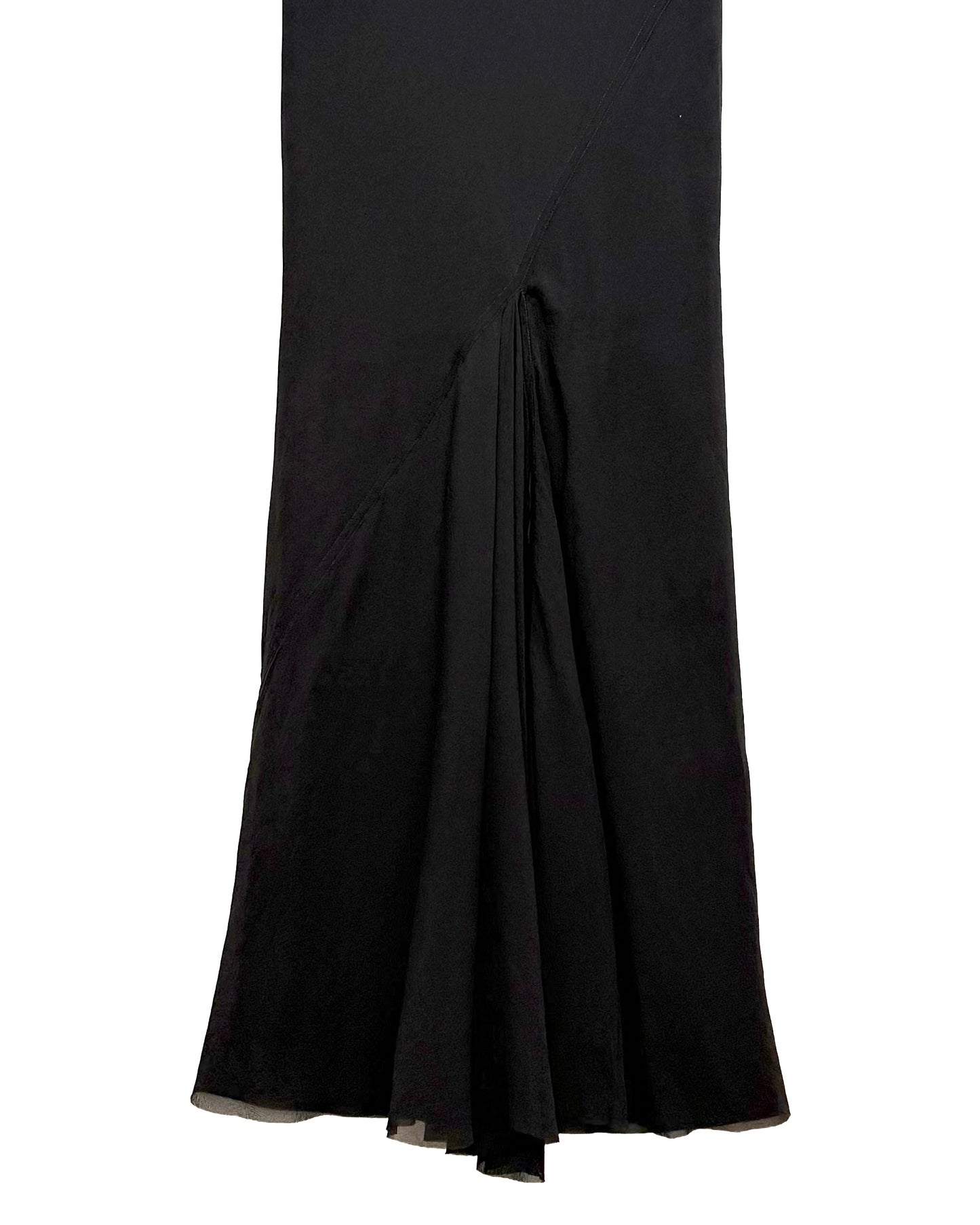 TEMPLE-Gonna-Calf bias skirt