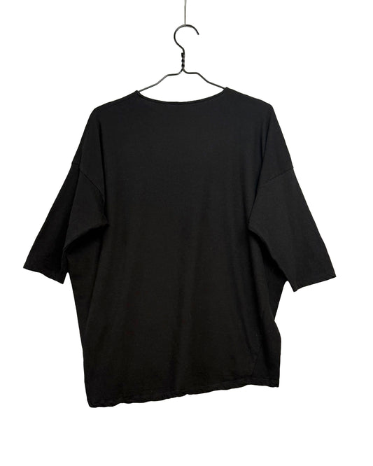 Cotton linen jersey t-shirt