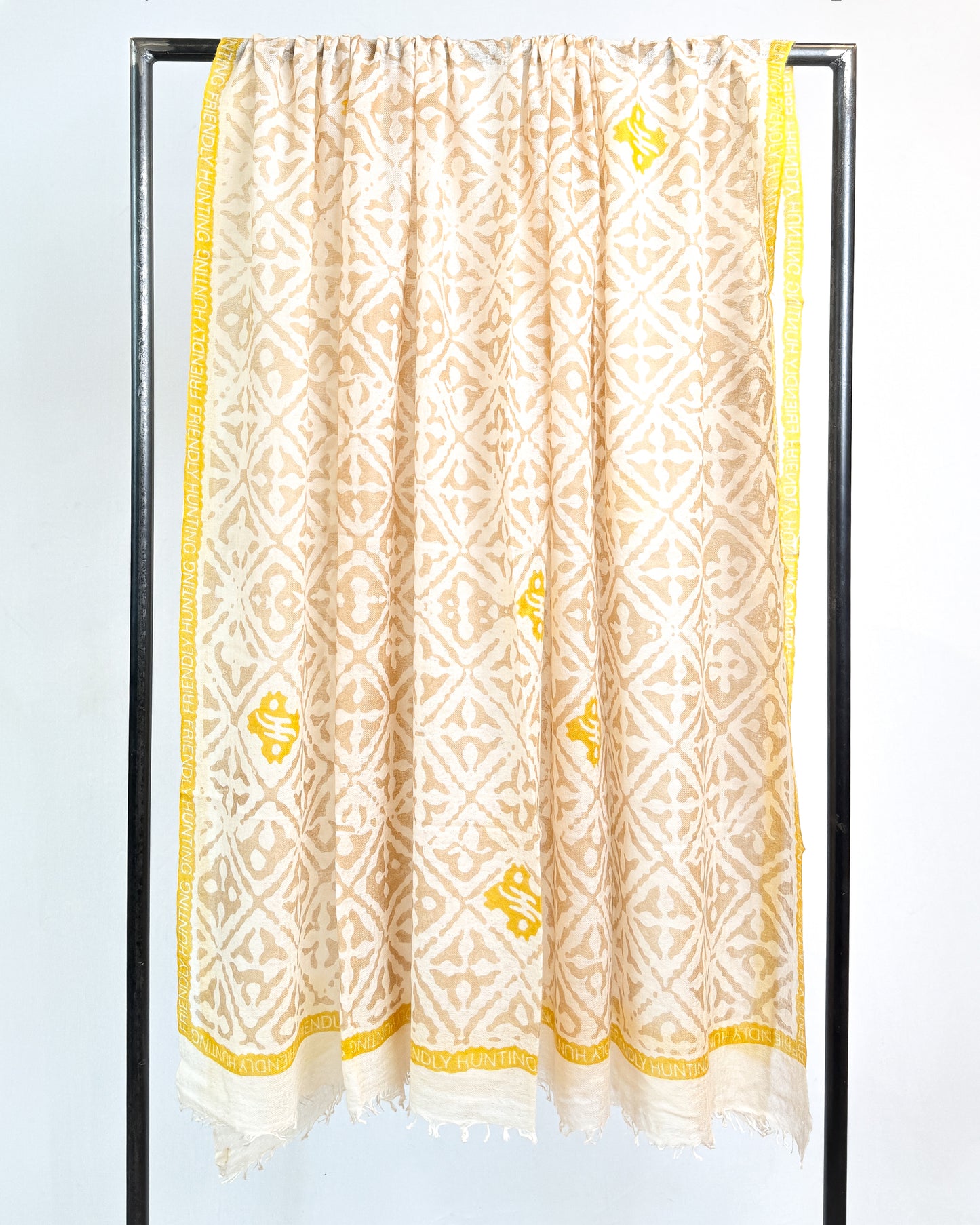 Felted Stole print Eyes of Marrakesh