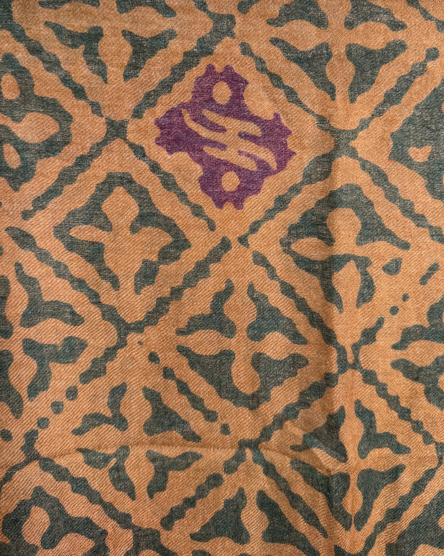 Felted Stole print Eyes of Marrakesh