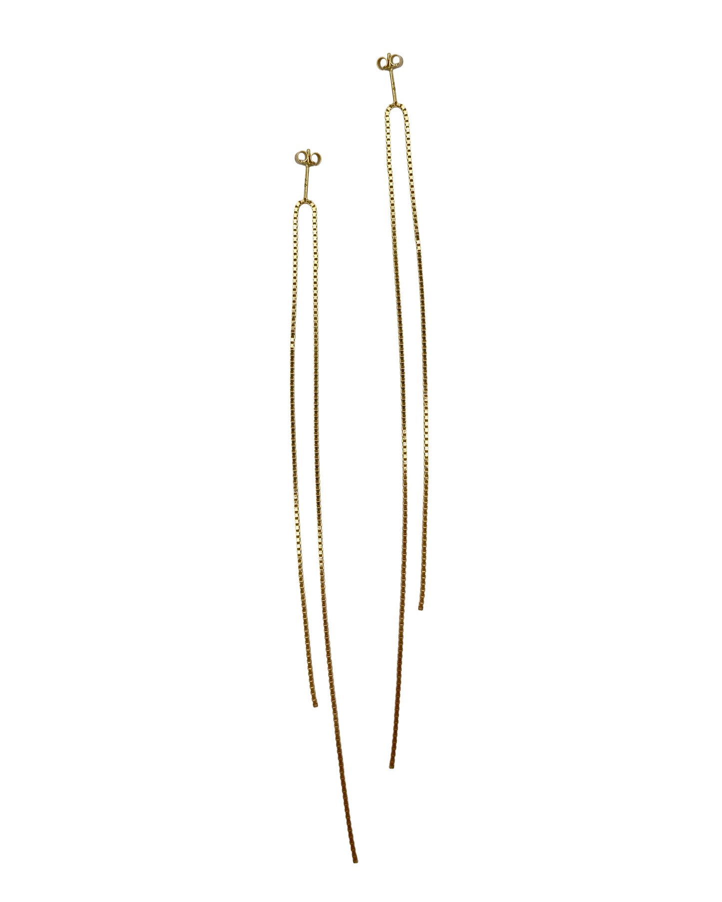 Fine earings fringe cubic Nr. 2