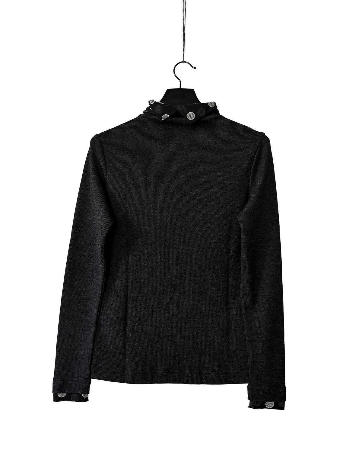 Hn collar long sleeve t