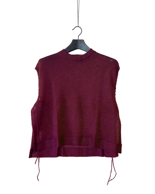 Lace-up vest