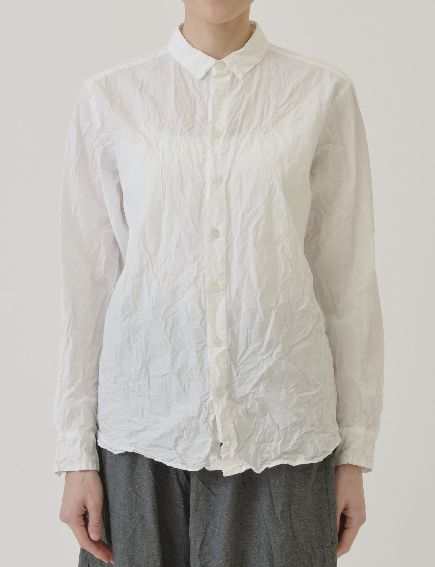 Cotton typewriter blouse
