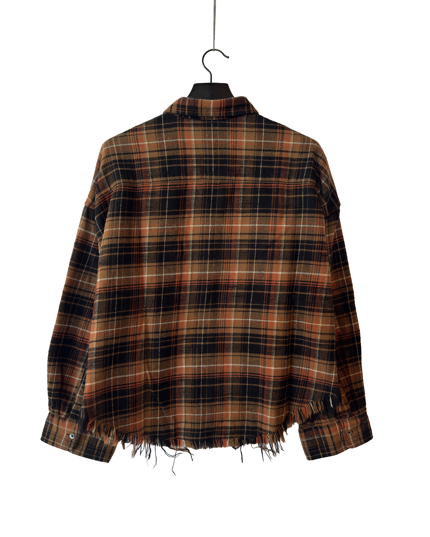 Drop neck cropped shirt