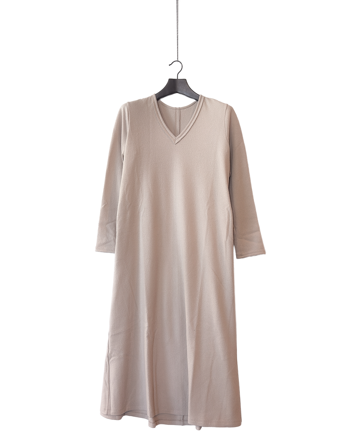 Wool air jersey dress