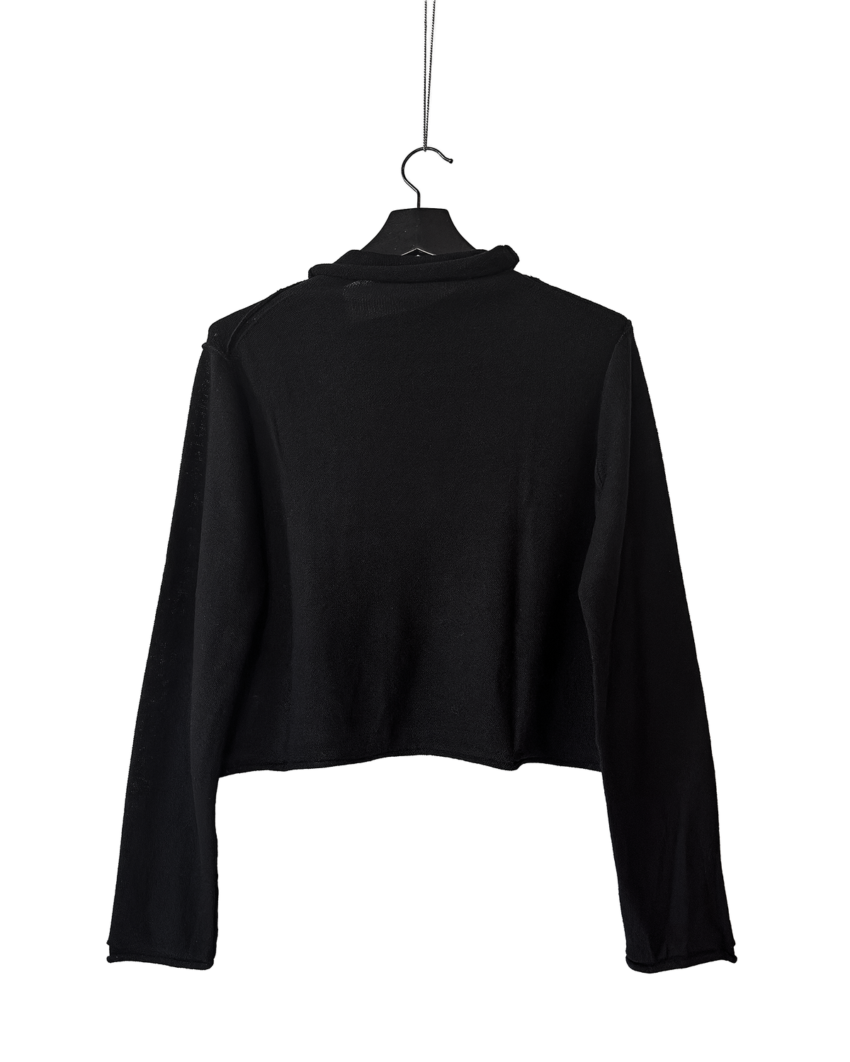 Collar cloth short cardigan
