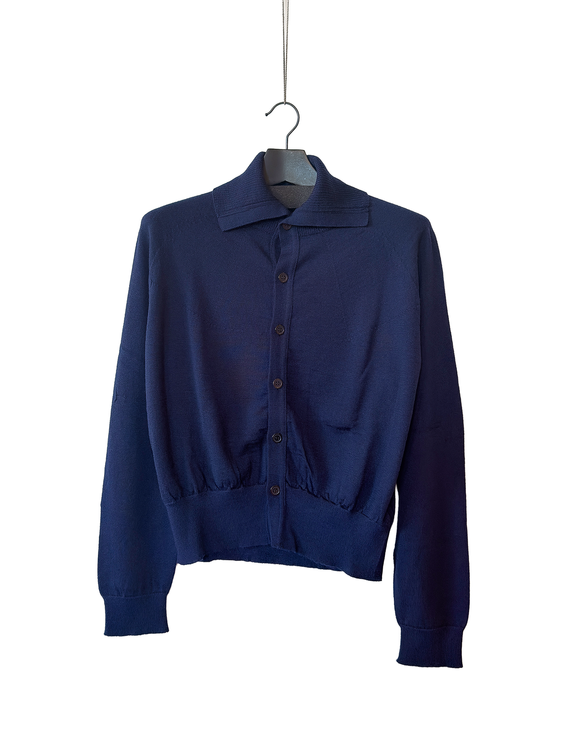 Wg collar logo cardigan