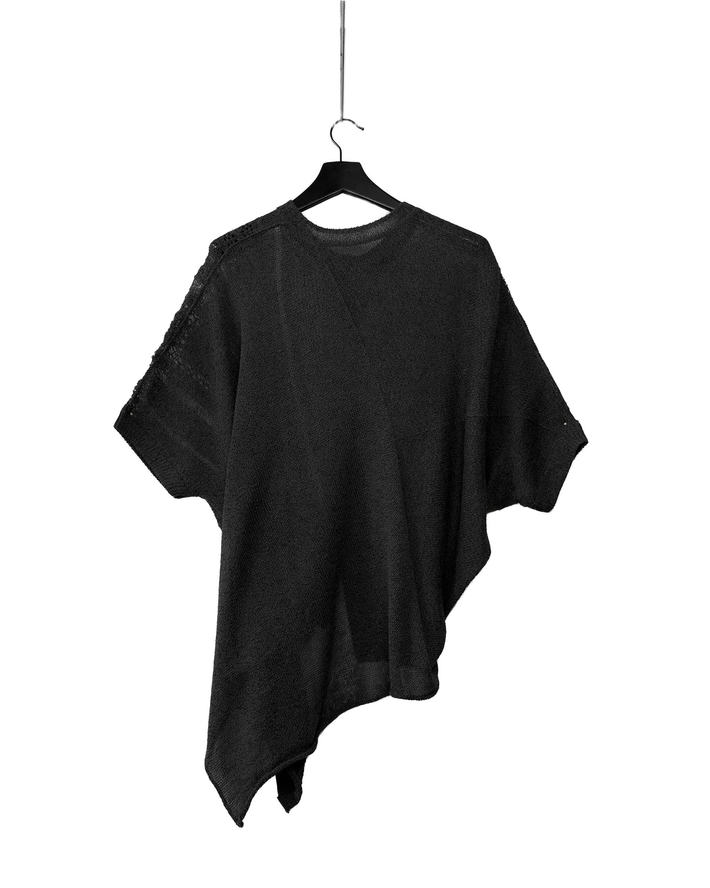 Cable half sleeve cardigan