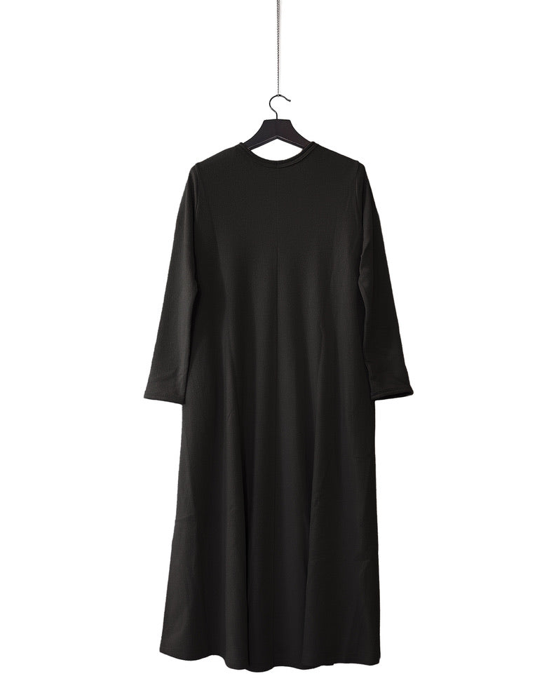 Wool air jersey dress
