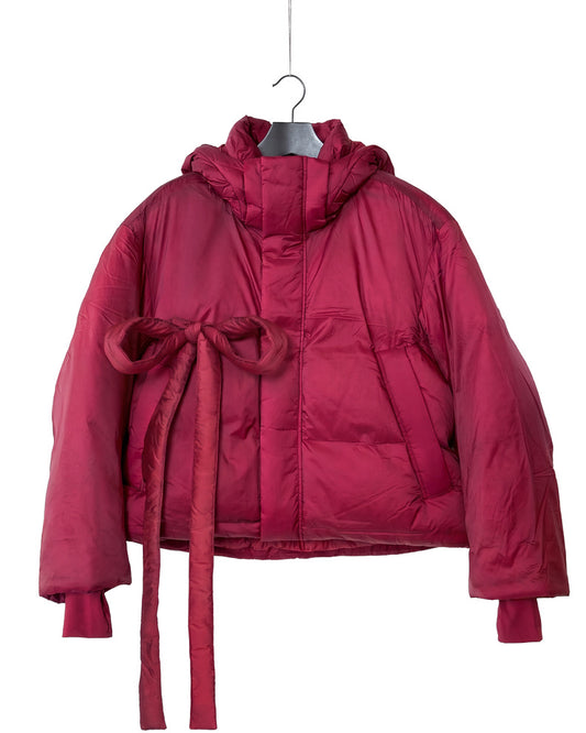 Hooded puffer jacket
