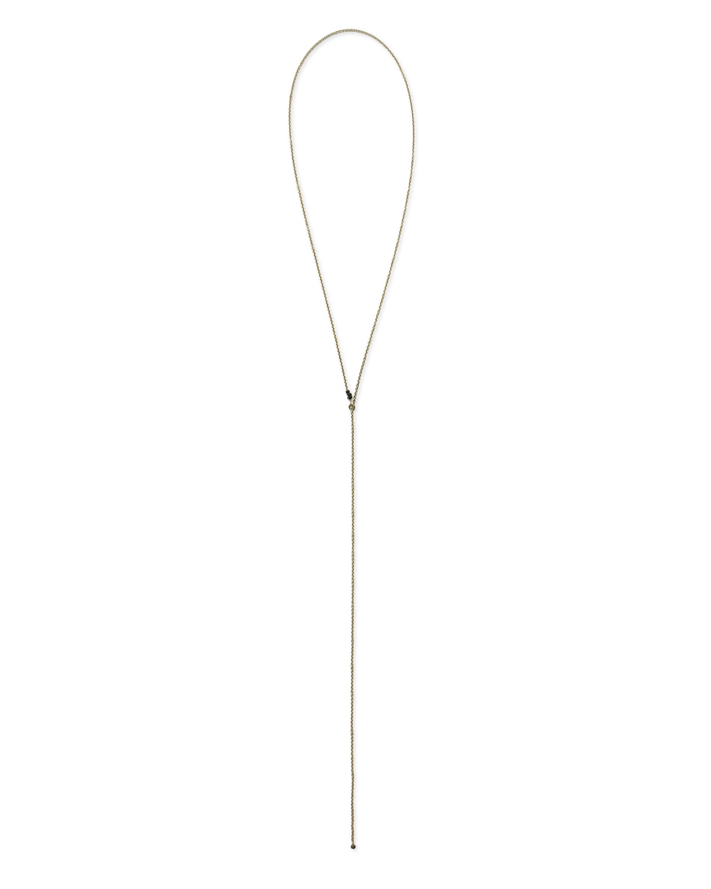 082.04 Necklace raw diamonds