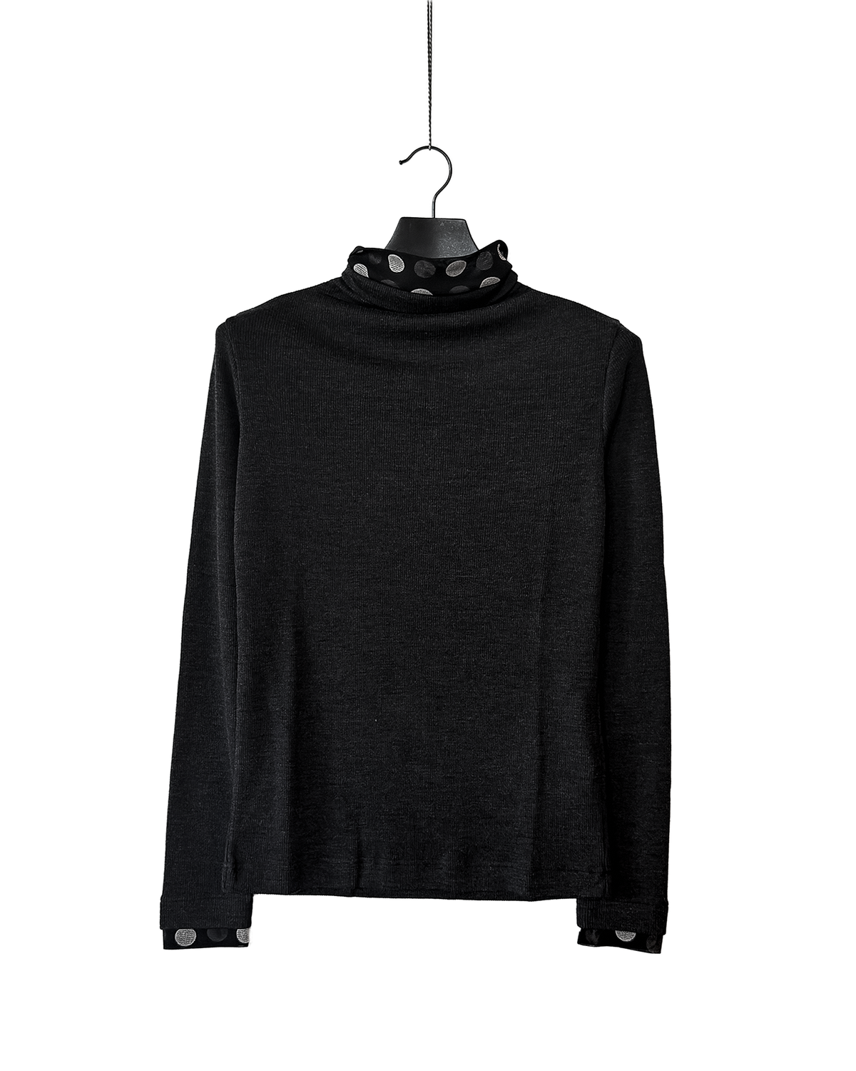 Hn collar long sleeve t