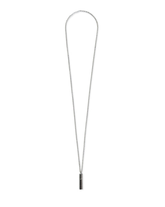 Capsule necklace brass