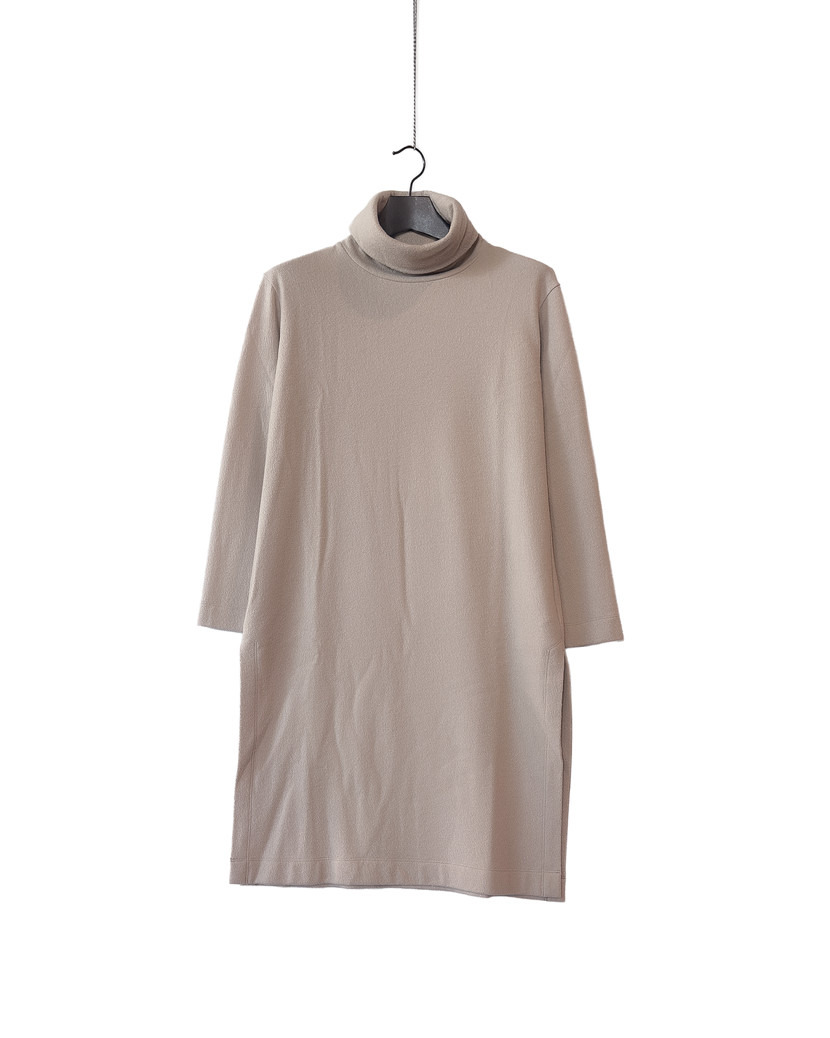 Wool air long jersey turtle top