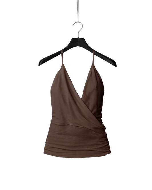 TEMPLE - Top-Draped top