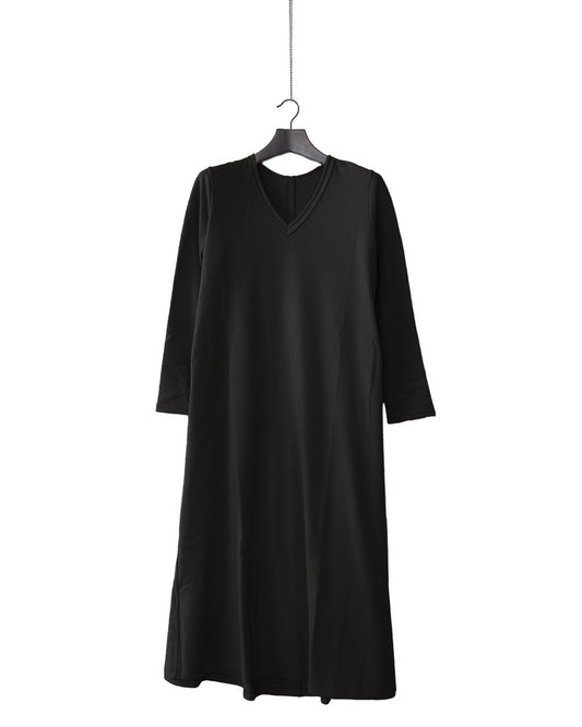 Wool air jersey dress