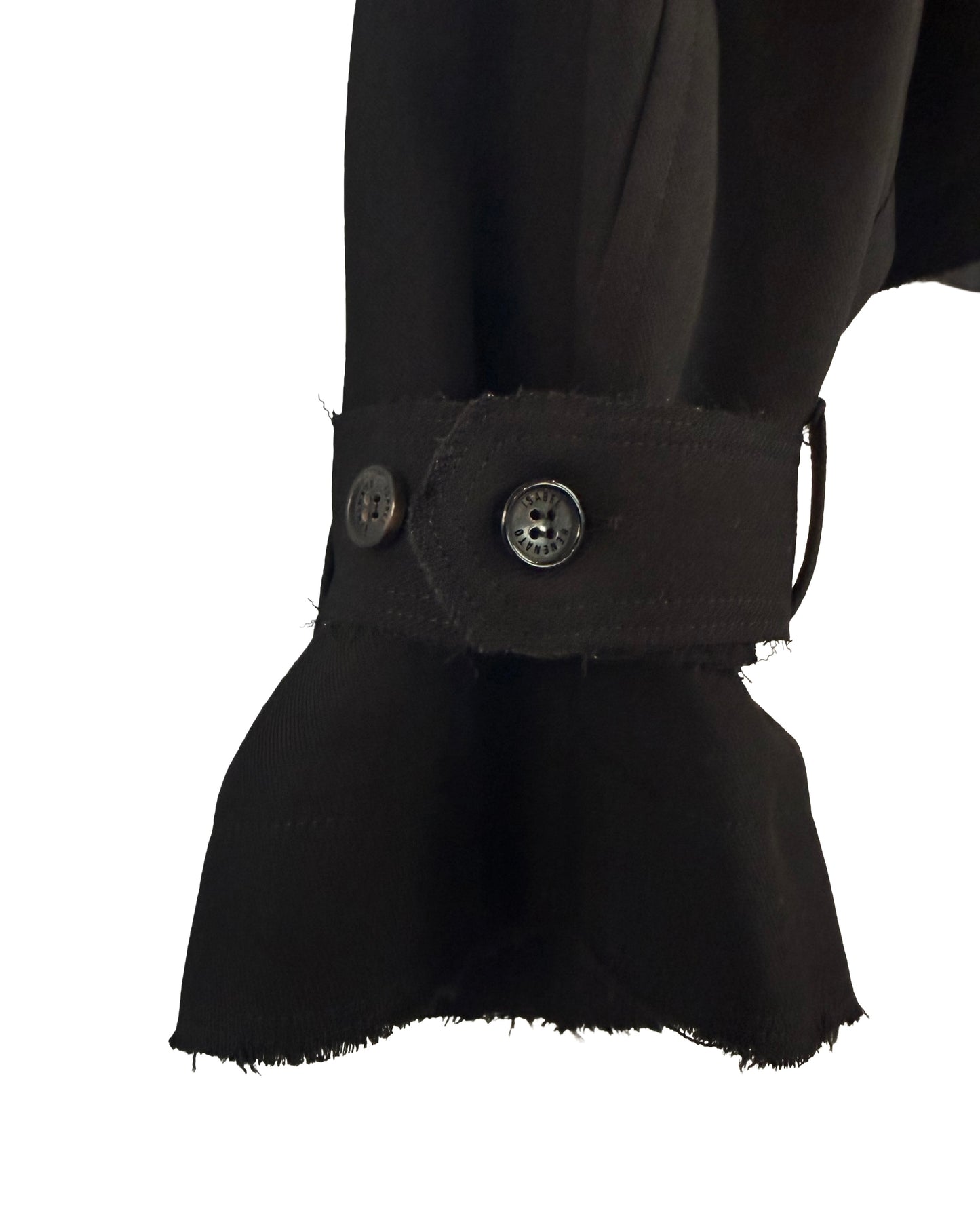 Diagonal wool blouson