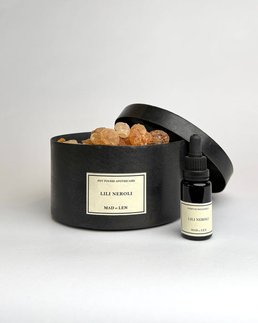 Potpourri apothicaire grand vegetal amber -  lili neroli