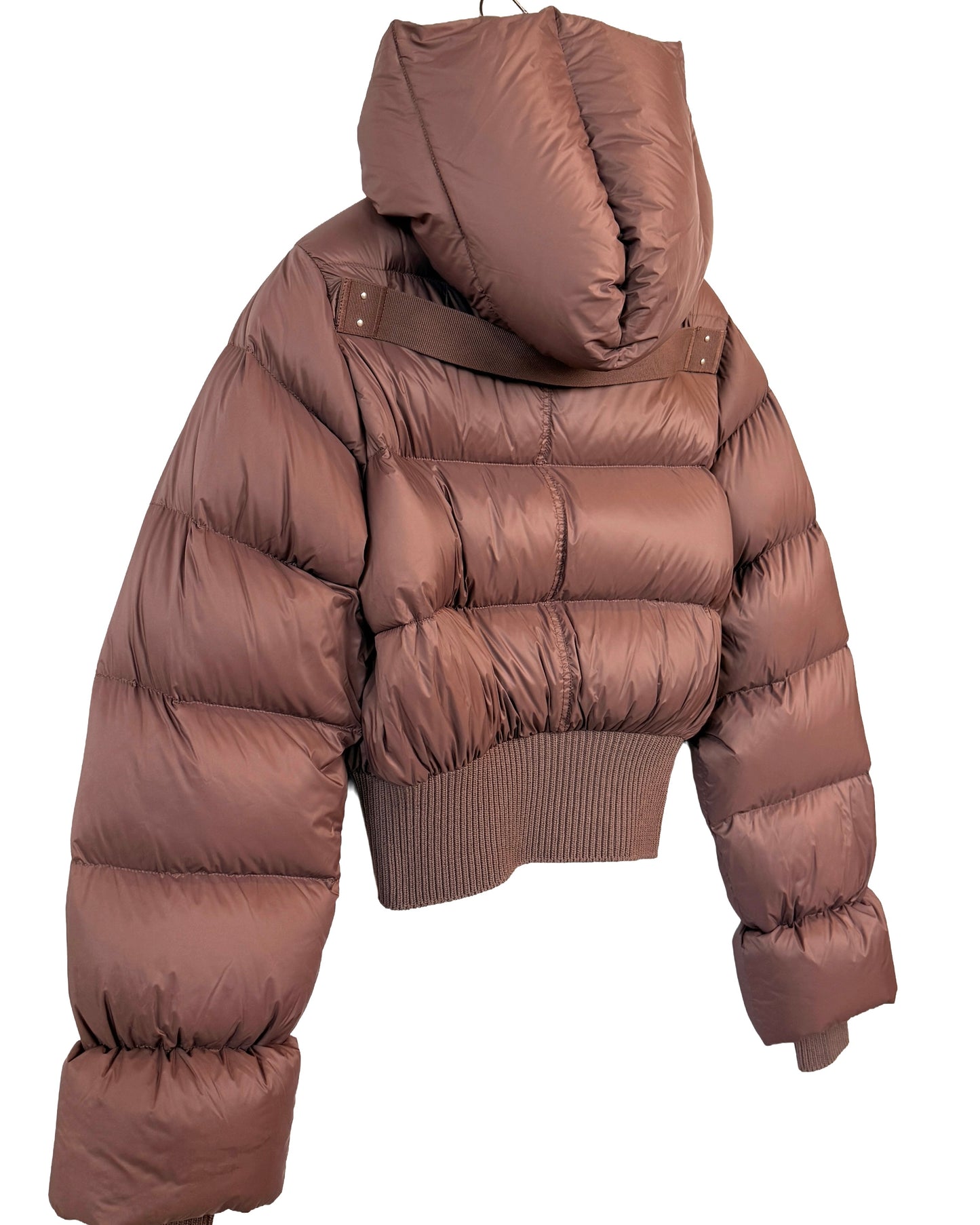 TEMPLE - Giacca piumino-Cinched hooded jacket