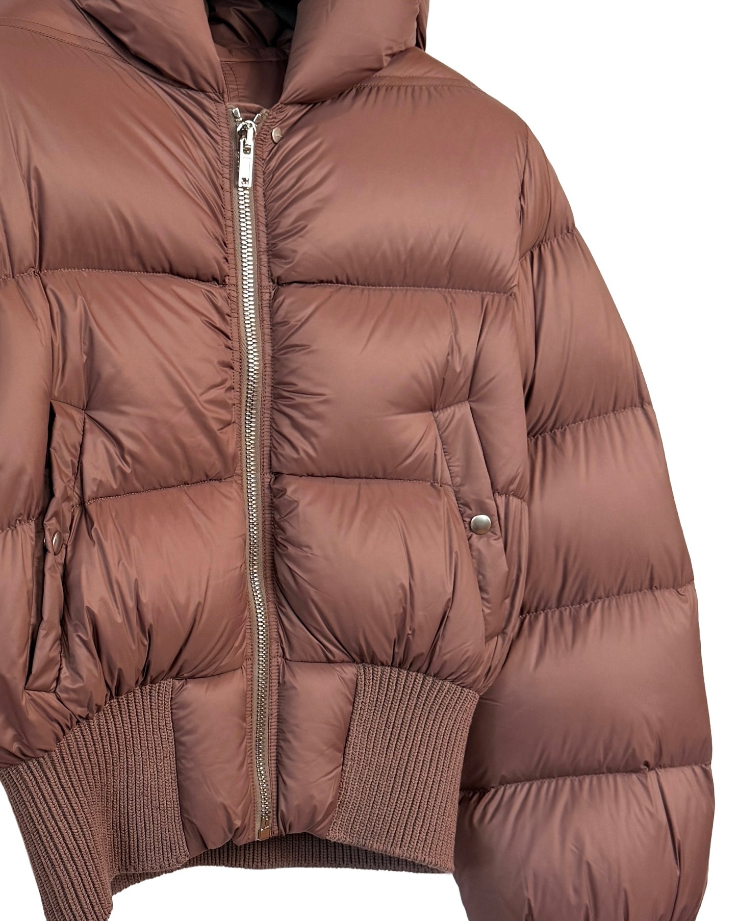 TEMPLE - Giacca piumino-Cinched hooded jacket