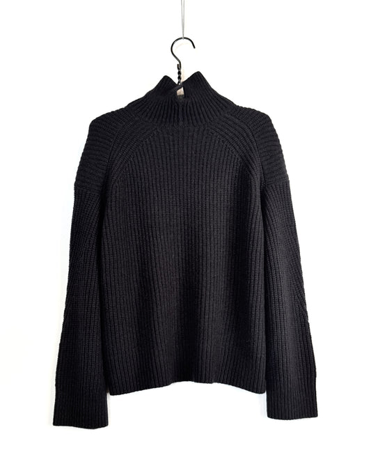 Pure icon rib turtle jumper