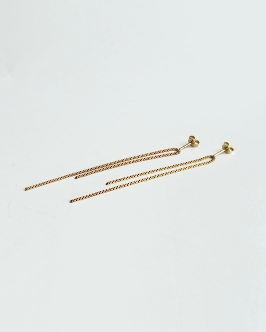 Fringe earrings fringe cubic Nr. 1