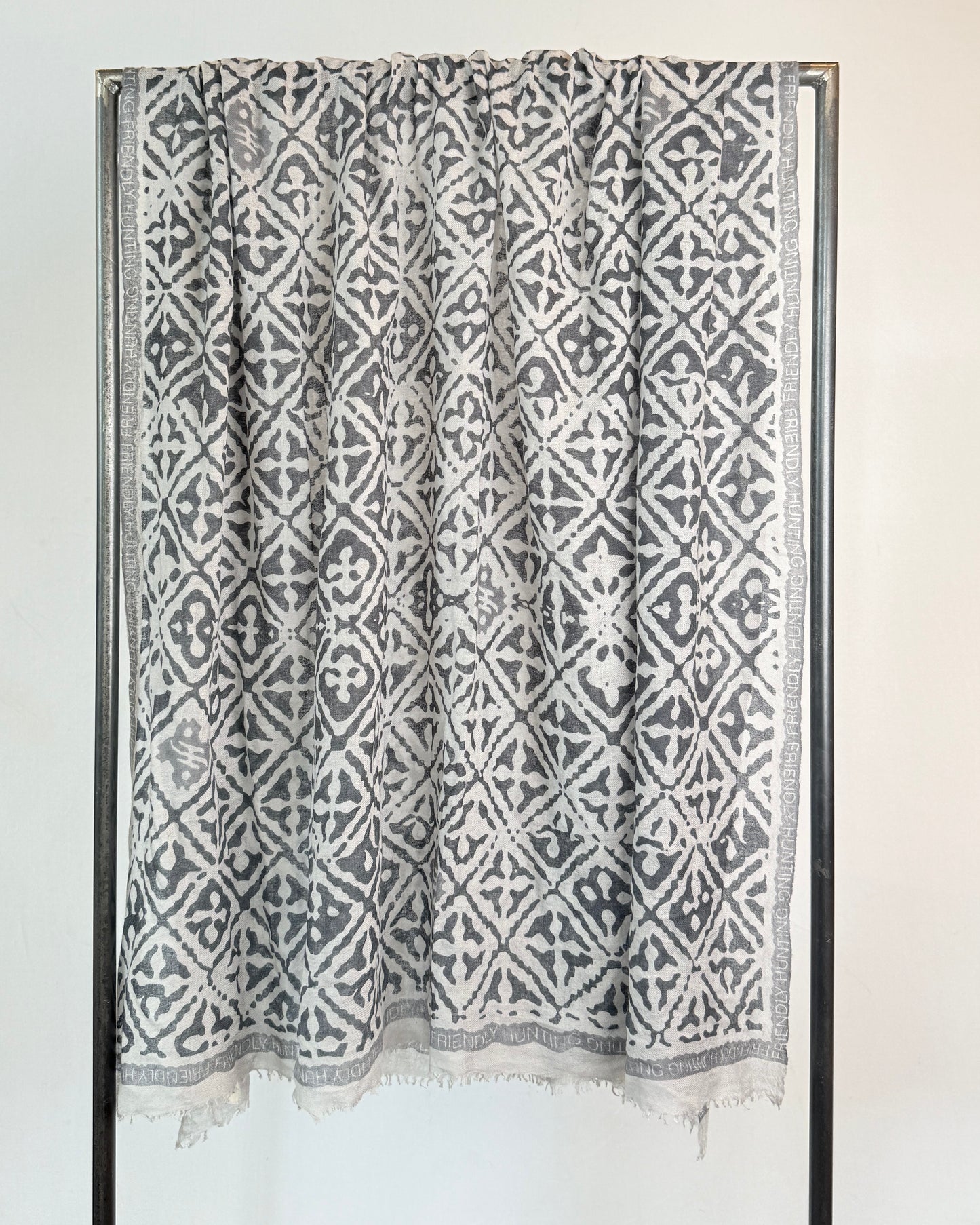 Felted Stole print Eyes of Marrakesh