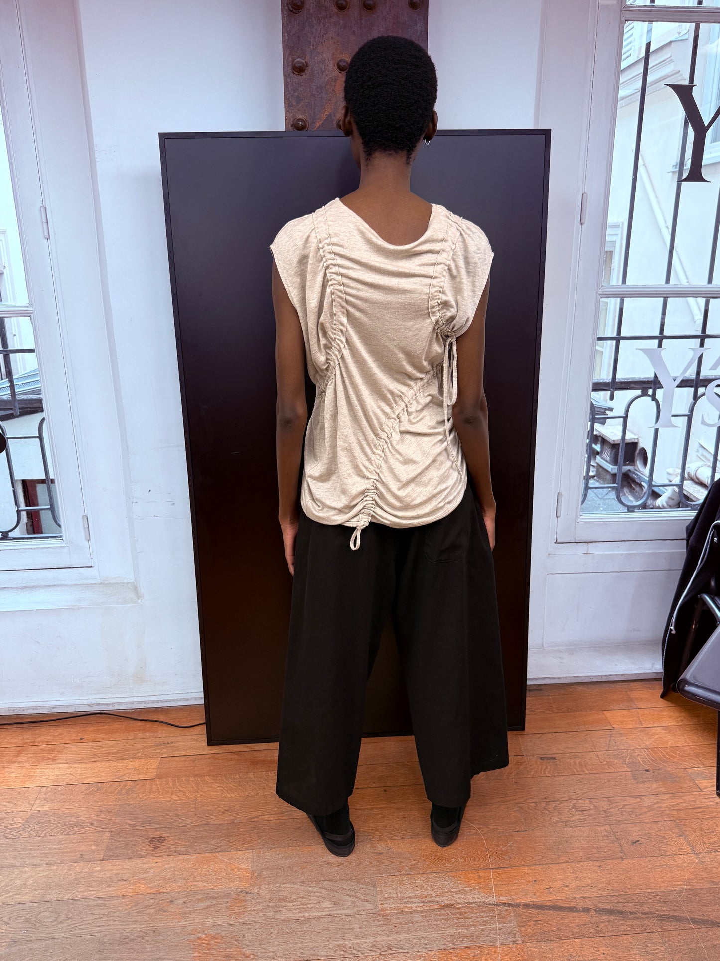 Shirring tops