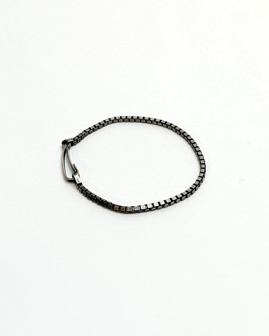 M2401 Bracelet snaplink fine box chain