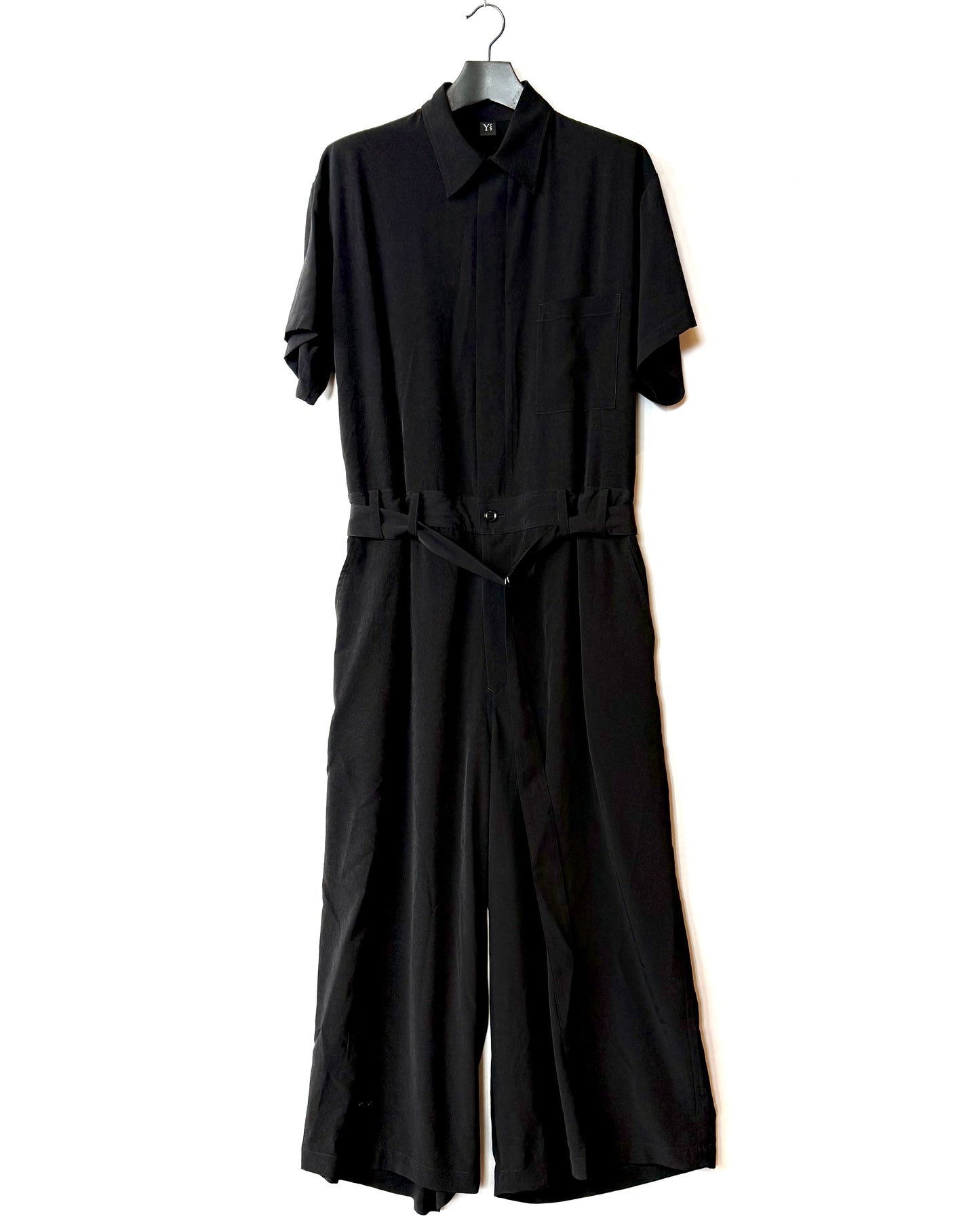 Y-fly f half sleeve overall
