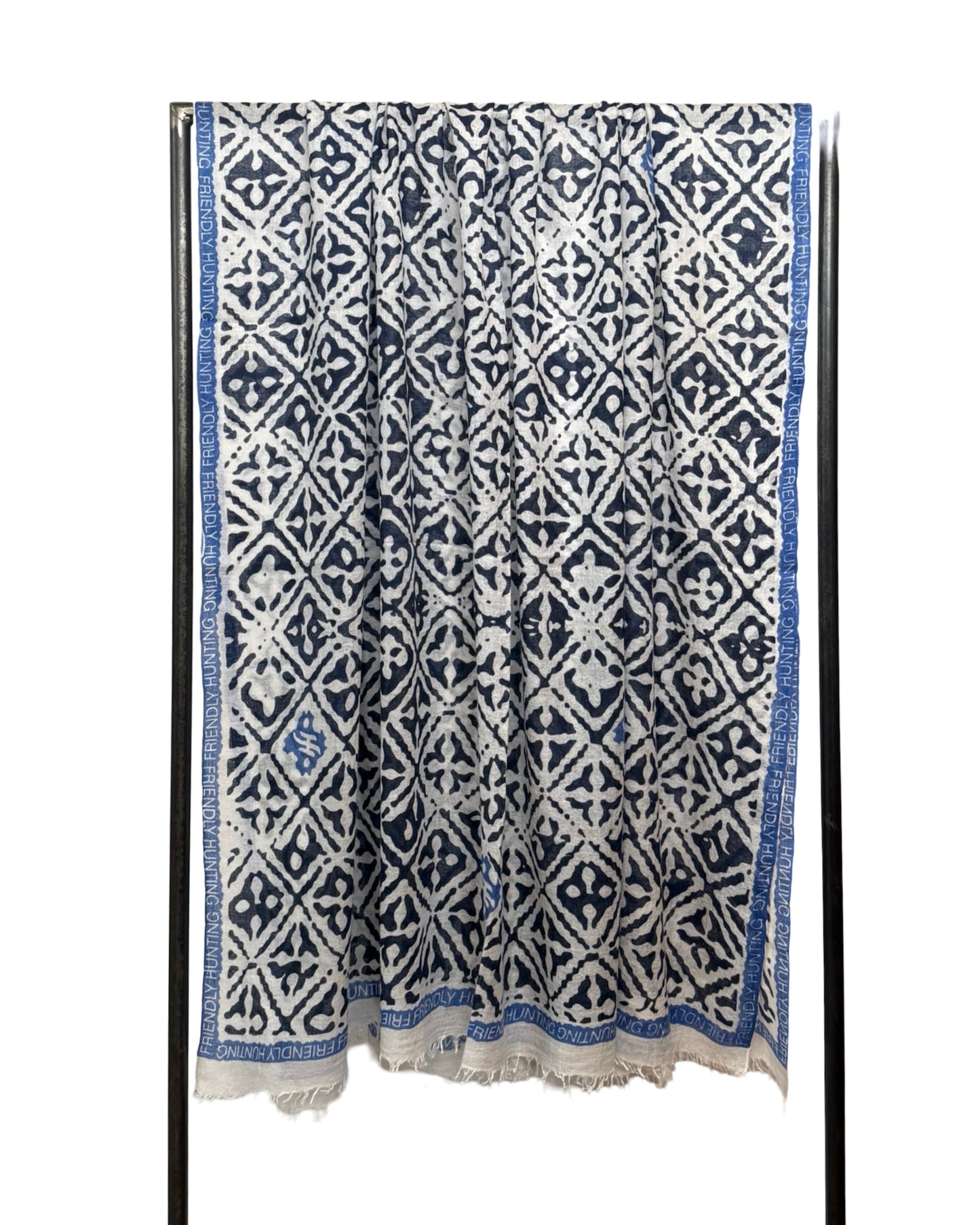 Felted Stole print Eyes of Marrakesh