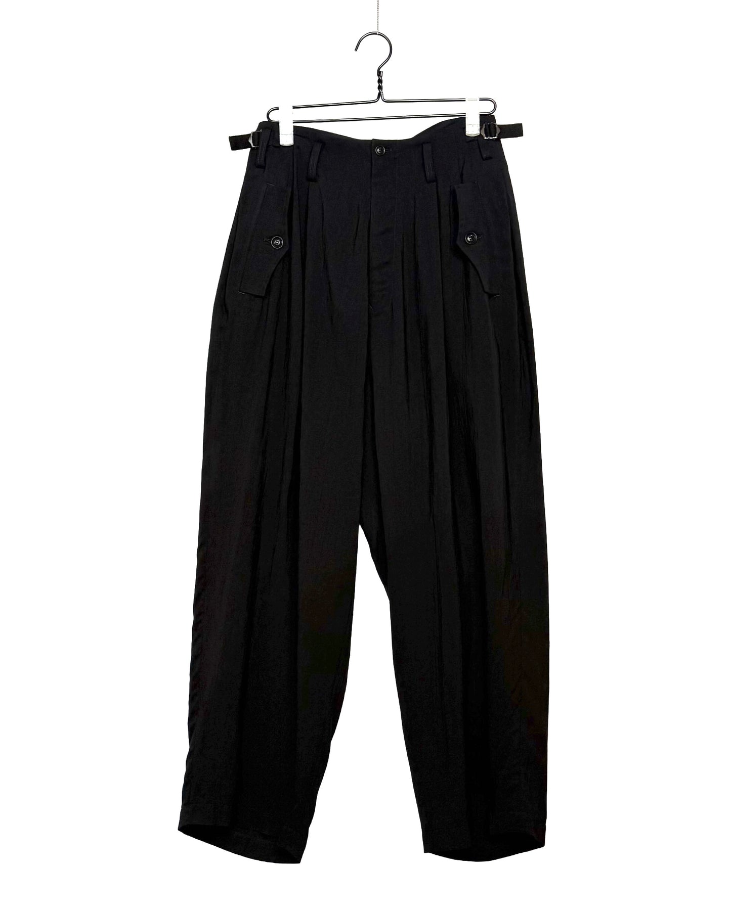 U-2 tuck wide pants