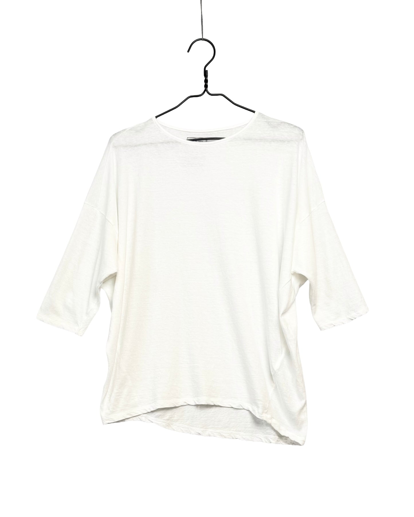 Cotton linen jersey t-shirt