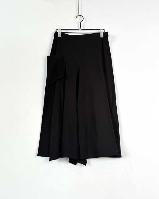 O-f-triangel gusset skirt