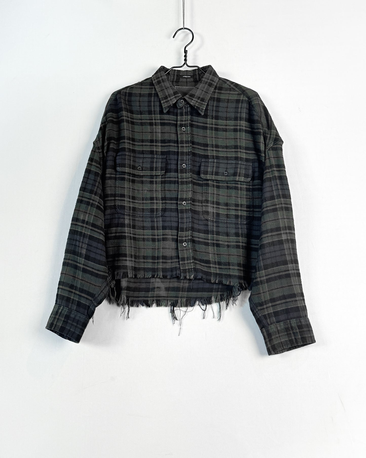 Cropped work shirt