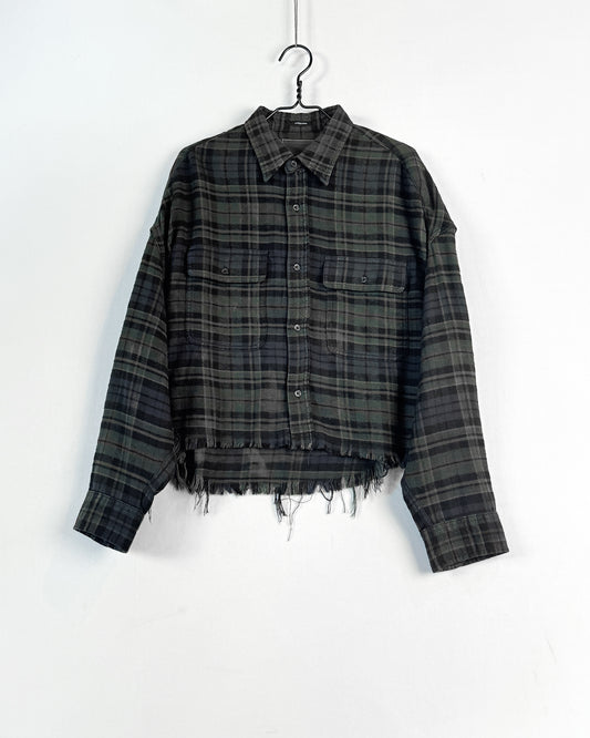 Cropped work shirt