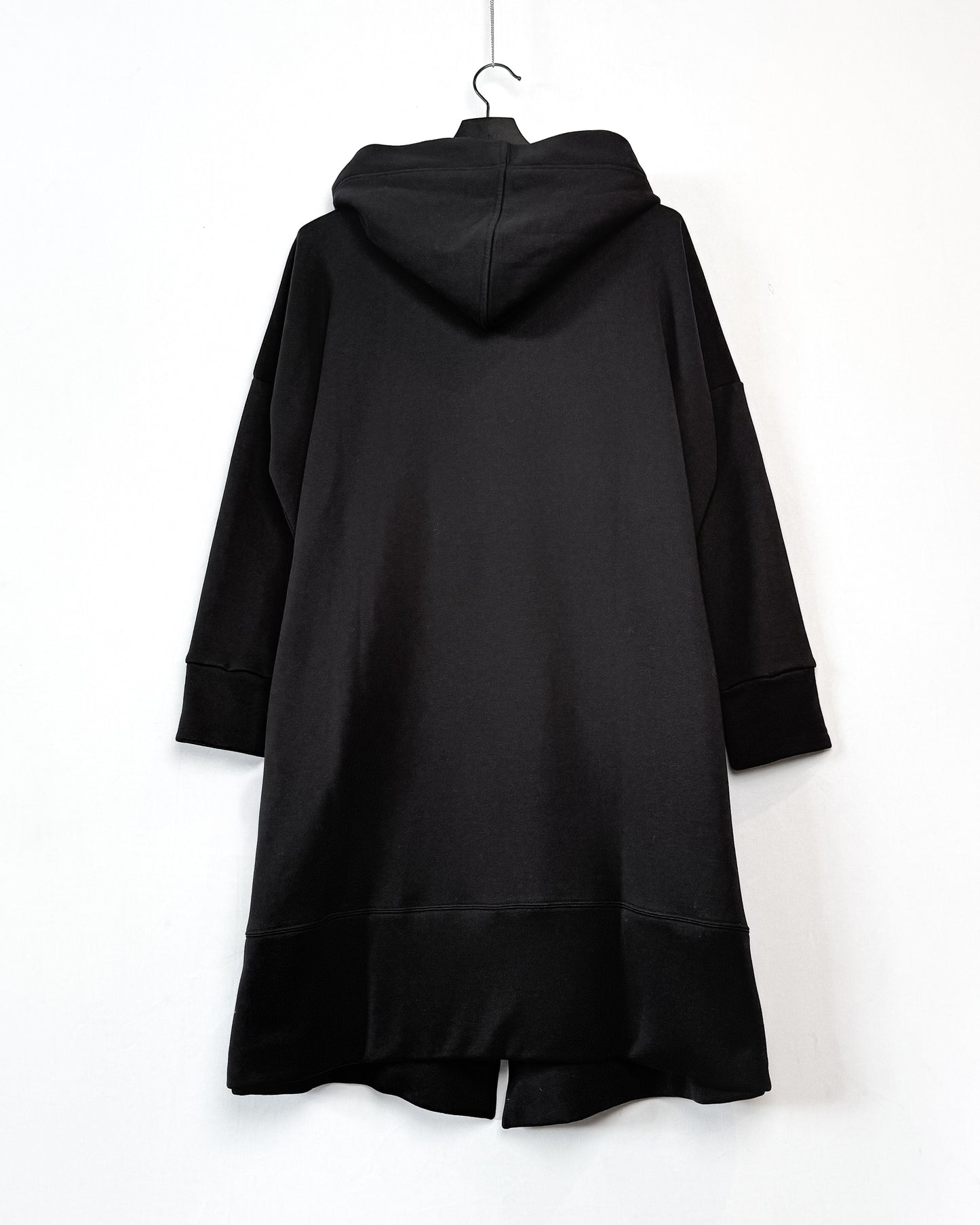 Cashmere touched hooded jacket