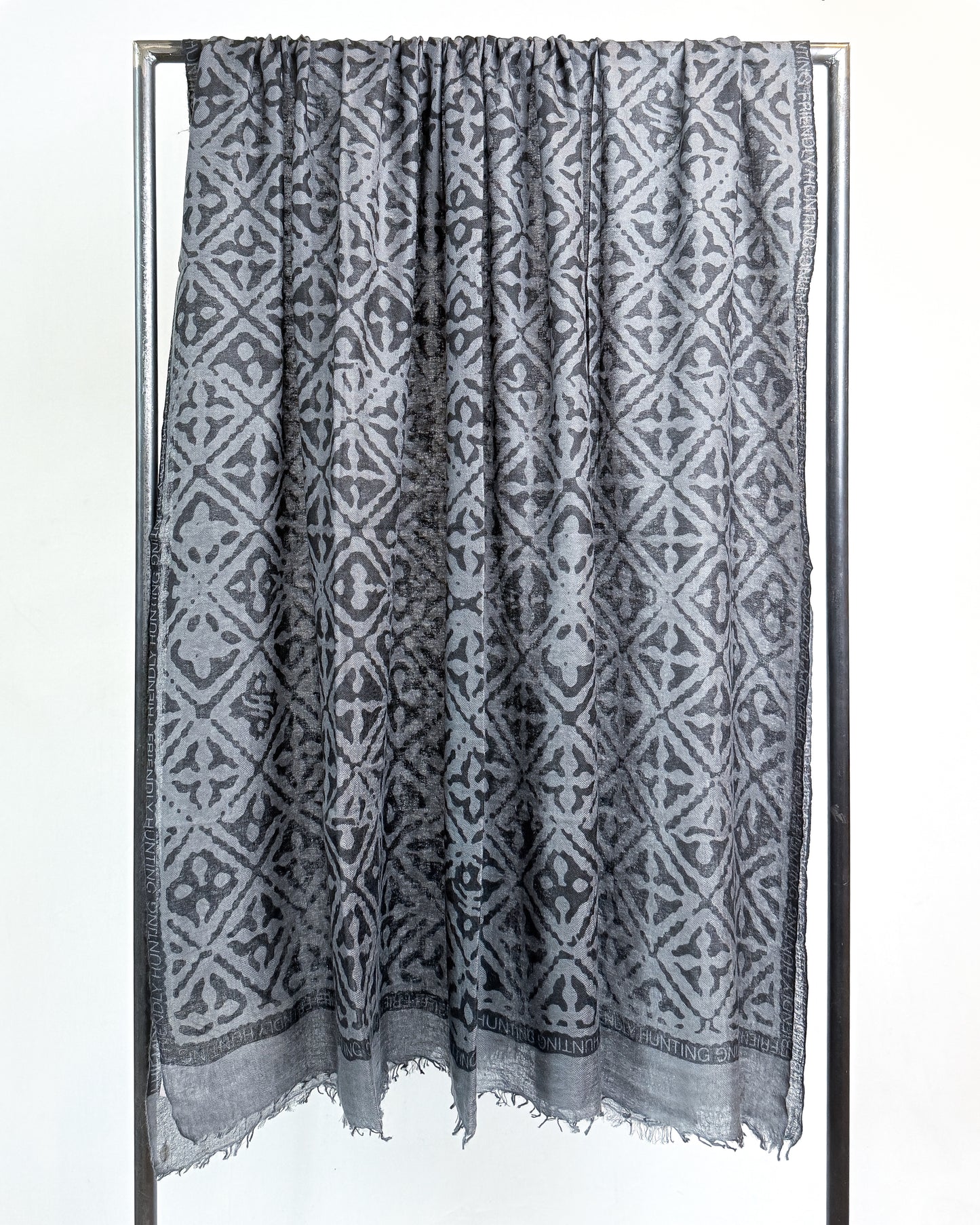 Felted Stole print Eyes of Marrakesh