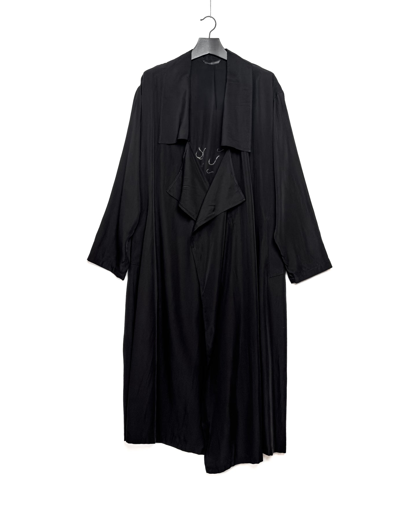 O-big collar coat