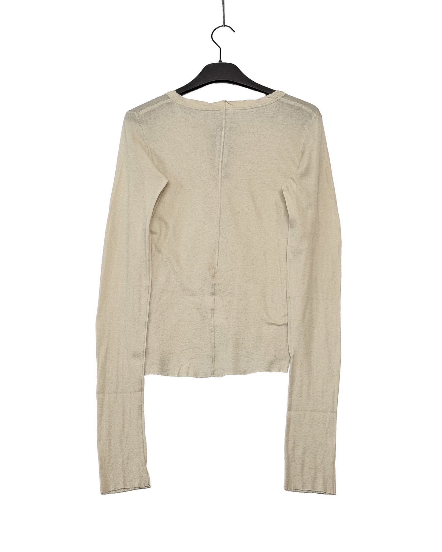 TEMPLE-T-shirt-cropped rib LS-T