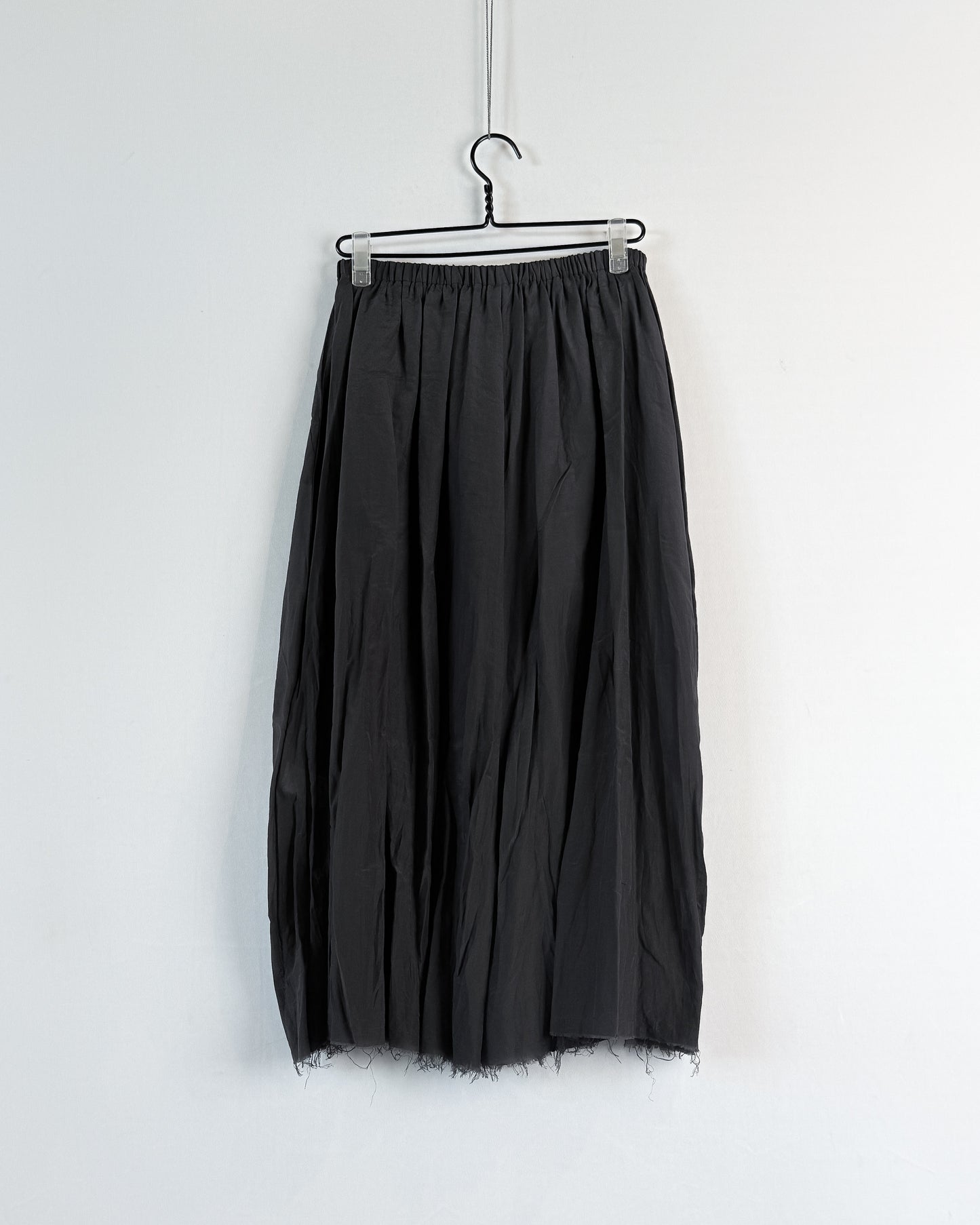 Cotton silk lawn long skirt